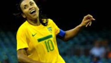 Marta Vieira, delantera brasileña ganadora de cinco FIFA World Player