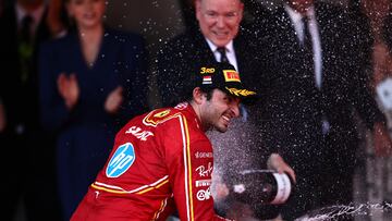 Carlos Sainz (Ferrari). Montecarlo, Mónaco. F1 2024.