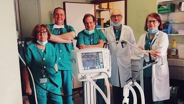 La campaña de Isco ya donó un respirador y 25.000 mascarillas "están a punto de llegar"