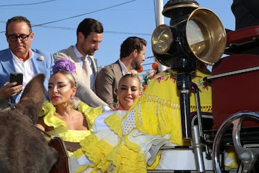 Alba Silva y Sergio Rico.