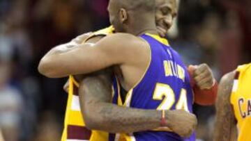 Kobe se despide de LeBron: la final soñada que nunca llegó