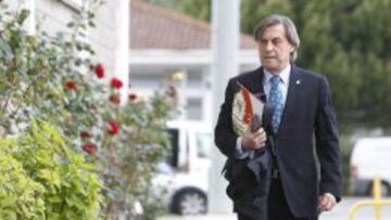 El presidente de Osasuna, Miguel Archanco.