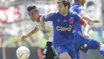 Jos&eacute; Rojas durante el &uacute;ltimo Supercl&aacute;sico en el Monumental.