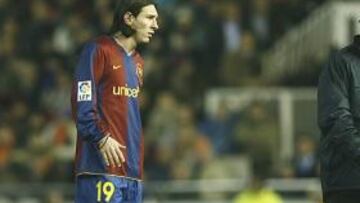 <b>LA MALA NOTICIA.</b> A pesar de la victoria, no todo ha sido positivo para el Barcelona en su visita a Mestalla, ya que pierde a Messi para la importantísima próxima jornada.