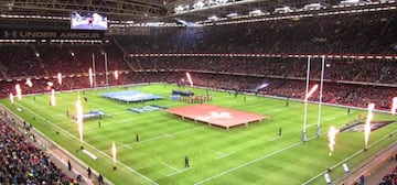 Rugby at the Principality Stadium (Wales)