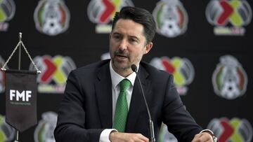 Yon De Luisa, presidente de la Federaci&oacute;n Mexicana de F&uacute;tbol