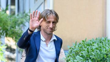 Luka Modric, en Milan