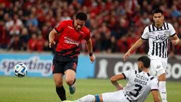 Vitor Roque en la Copa Libertadores