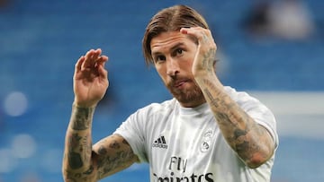 Sergio Ramos jugar&aacute; hoy su derbi n&uacute;mero 40 con la camiseta del Real Madrid.