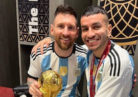 Ángel Correa le cierra la puerta a Messi