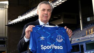 Carlo Ancelotti, t&eacute;cnico de Everton
 