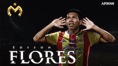 Edison Flores ficha por Monarcas Morelia