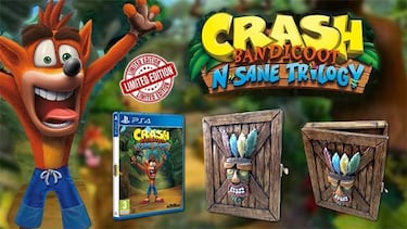 Muestran una Edición Limitada de Crash Bandicoot N. Sane Trilogy