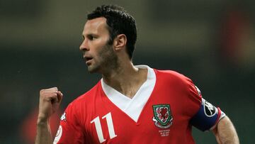 Giggs, al igual que Rush, es nacido en Gales por lo que jamás pudo representar a su país a nivel internacional.