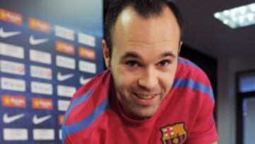 Iniesta espera un 2011 como 2010.