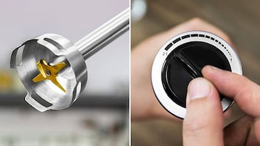 Esta batidora de mano superventas tiene una cuchilla de titanio y un pie extralargo