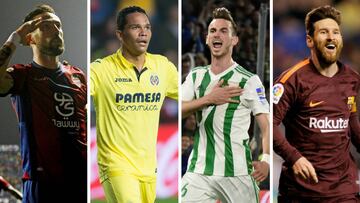 La semana 35 de competición liguera acabó con prácticamente todo lo que estaba en juego. Messi remató LaLiga, Fabián metió al Betis en Europa y Morales certificó la permanencia.