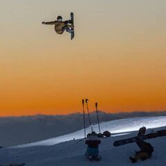Sierra Nevada prueba la línea slopestyle a 50 días del Mundial