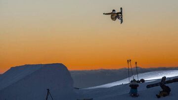 Sierra Nevada prueba la línea slopestyle a 50 días del Mundial