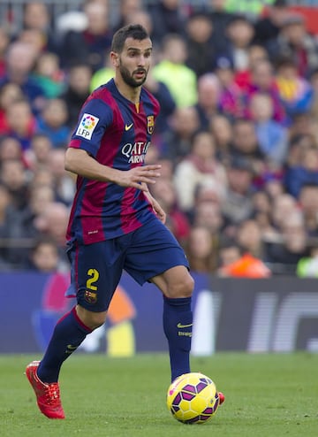 El jugador espa?ol visti¨® la camiseta del FC Barcelona durante cinco temporadas desde el 2010 hasta el 2015.