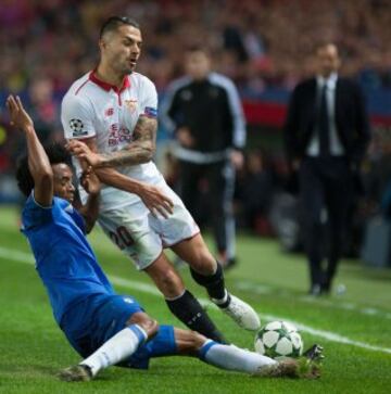 Cuadrado es el socio de todos en la Juve ante Sevilla