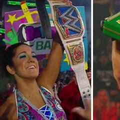 Bayley y Brock Lesnar, reyes del Money in the Bank