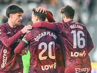 Partido de Liga Hypermotion entre el Burgos CF y el CD Leganés.
Gol de Óscar Plano del Leganés
31-01-2026 RICARDO ORDÓÑEZ