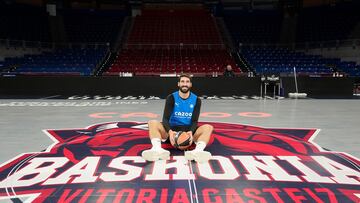 Dani Díez, en el Buesa