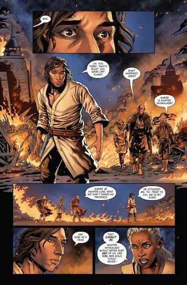 ‘Star Wars’: así fue la caída de Ben Solo y el ascenso de Kylo Ren tras su choque con Luke Skywalker