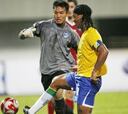 Ronaldinho brilla con la olímpica ante Singapur