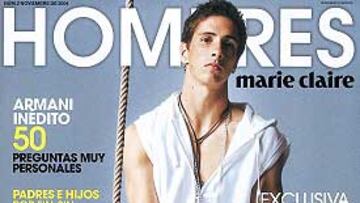 <b>HOMBRES MARIE CLAIRE. </b>Fernando Torres aparece en la portada.