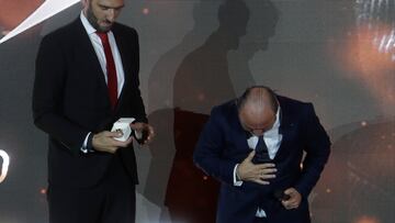 21/10/21 HALL OF FAME BALONCESTO GALA DIARIOAS DIARIO AS PREMIO A PEDRO FERRANDIZ
JORGE GARBAJOSA LUIS CASTILLO