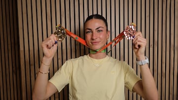 Blanca Hervás, en su visita a AS.