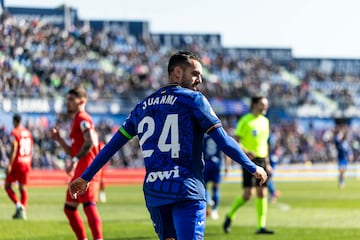 Juanmi, nuevo jugador del Getafe, en su ltimo partido ante el Sevilla. 