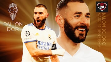 Real Madrid's Karim Benzema wins the 2022 Ballon d'Or for the first time, alongside FC Barcelona's Alexia Putellas in the women's category, Gavi in the Young Player of the Year section and Thibaut Courtois who was named Best Goalkeeper of the Year.