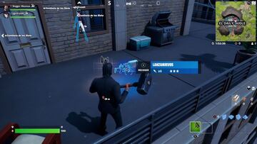 Encontramos un Lanzahuevos en el suelo