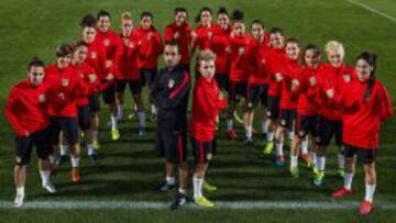 05/10/15 FUTBOL FEMENINO REPORTAJE
ATLETICO DE MADRID UEFA CHAMPIONS LEAGUE FEMENINA
ATLETICO FEMINAS