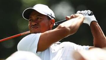 <b>PRIMERO. </b>Tiger Woods cerró la jornada de ayer con cinco bajo par.