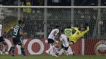 Palmeiras dio un duro golpe y derrotó a Colo Colo en Macul