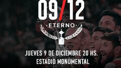 River prepara los festejos del 9 de diciembre