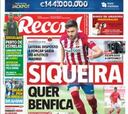 La Prensa portuguesa: Siqueira quiere regresar al Benfica