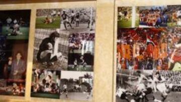 <b>ÉXITOS. </b>El centro del museo alberga los 10 títulos europeos del Ajax.