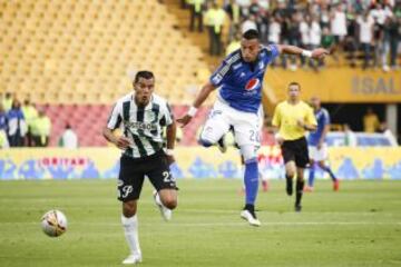 Millonarios recibió a Nacional en el estadio El Campín en el partido más importante de la jornada 18 de la Liga Postobón. Camilo Vargas fue la figura del compromiso.