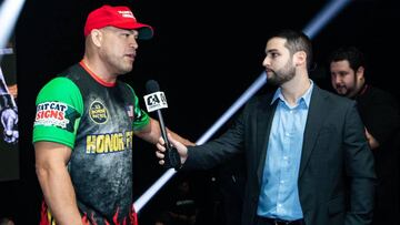 Tito Ortiz y Andr&eacute;s Litchtveld.