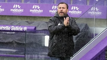 VALLADOLID. PHOTOGENIC/PABLO REQUEJO. 25/10/20. FUTBOL, PARTIDO DE LIGA SANTANDER TEMPORADA 2020/2021 ENTRE EL REAL VALLADOLID Y EL ALAVÉS. SERGIO