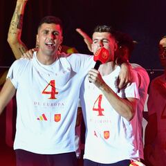 Morata y Rodrigo, un partido de sanción por el “Gibraltar, español”