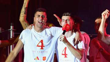 Morata y Rodrigo, un partido de sanción por el “Gibraltar, español”