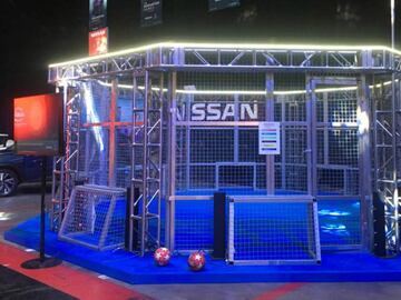 Te presentamos las mejores im&aacute;genes de los juegos de habilidad desarrollados por Nissan, patrocinador oficial de Champions League.