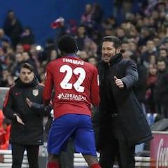 Simeone no quiere que Thomas salga pese a las muchas ofertas