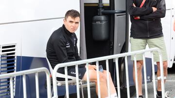 Una caída aparta a García Pierna en el mejor momento de su carrera